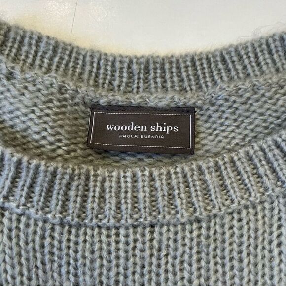 Wooden Ships GREY Knit Snowflake Knit M/L - Picture 5 of 10